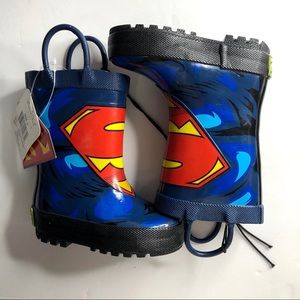 Western Chief Superman Toddler Rainboots